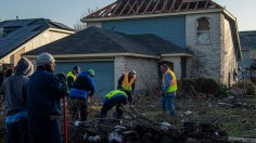 March 22, 2022 in Round Rock, Texas. There is a possibility that isolated tornadoes and flash flooding would occur in parts of the South, especially in Texas to Ohio