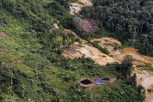 BRAZIL-AMAZON-ENVIRONMENT-MINING-DEFORESTATION-OPERATION
