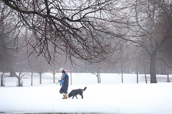 Chicago, Illinois. The latest weather forecasts said that Chicago could expect heavy snow and colder air this week, as a winter storm is forecast in the Upper Midwest and Northeast.