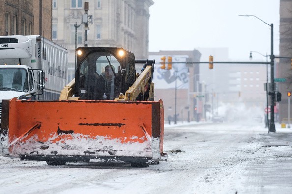  Detroit, United States. Weather forecasts monitored the possibility of developing snowstorms in the Northeastern United States in the coming week.