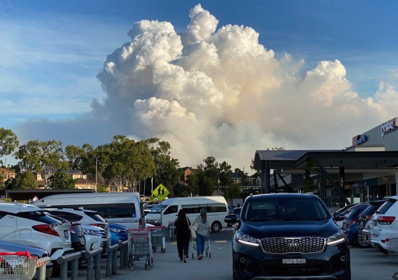 Sydney Bushfire Warning