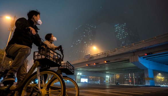 Air Quality Suffers in China as Air Pollution Sweeps Beijing with Sandstorm