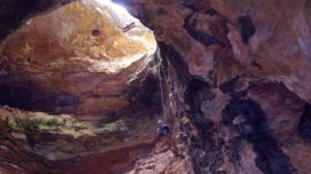 Natural Trap Cave in Wyoming