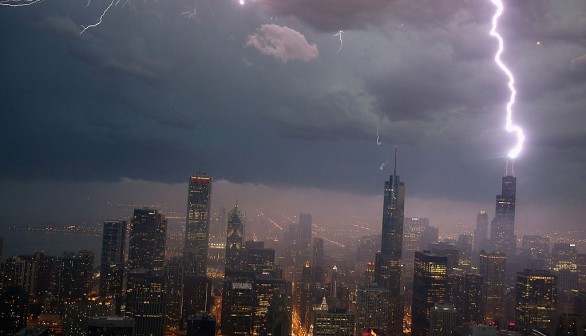 Chicago Faces Marginal Risk of Severe Weather with Thunderstorms, Hail, Damaging Winds at 60 MPH