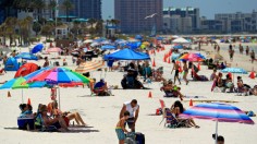 Sizzling Temperatures at 90 Degrees Take Over Florida as Patchy Thunderstorms Develop Inland for Next Days