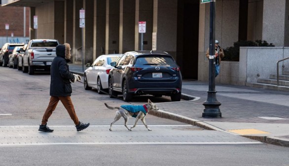 Boston, Massachusetts, on February 4, 2023. The latest weather report said a brief warmup is expected to unfold in the Northeast this week, adding that May recorded a warmer weather outlook in the country. 