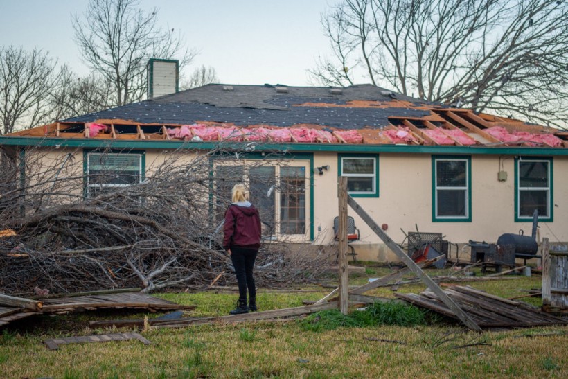 Series Of Tornadoes Touch Down In Texas