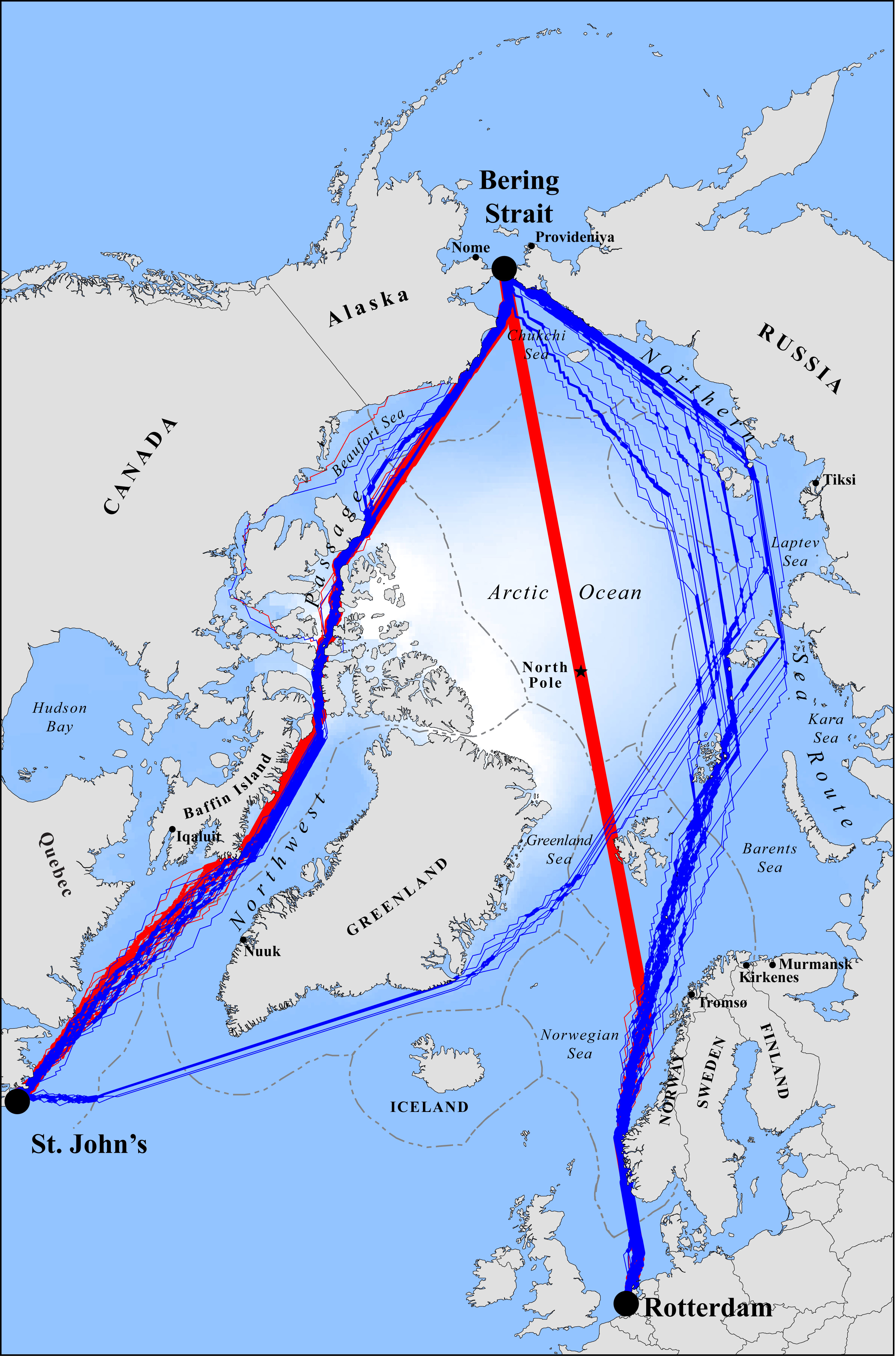 Sailing over North Pole Possible by 2050 due to Global Warming: Study ...