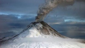 Augustine Volcano in Alaska