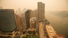 NEW YORK, NEW YORK. Greenhouse gas emissions are reported at an all-time high that could help unleash warmer temperatures and wildfires, with emissions reaching an equivalent of 54 billion tons of carbon dioxide yearly