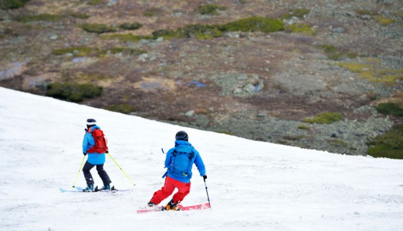 Slope of Mount Washington. Mount Washington in New Hampshire reached record-breaking snow conditions in 91 years, as a wave of colder is forecast in the Northeastern US.