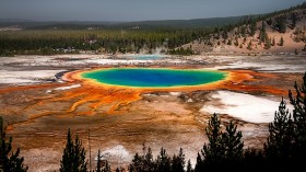 Prismatic Spring Features in Latest Yellowstone Violation Video as Tourist Crosses Hydrothermal Feature