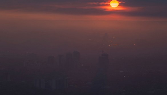 Toronto Shrouded In Hazy Skies From Hundreds Of Wildfires Burning In Northern Canada