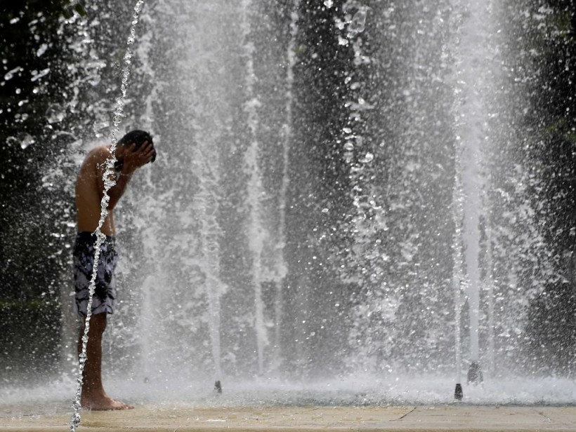 Heatwave in Seville on July 10, 2023
