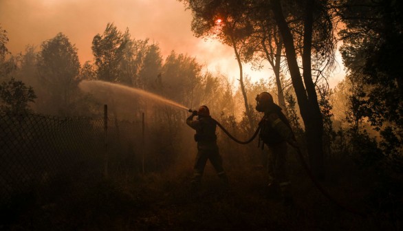 GREECE-WEATHER-WILDFIRES