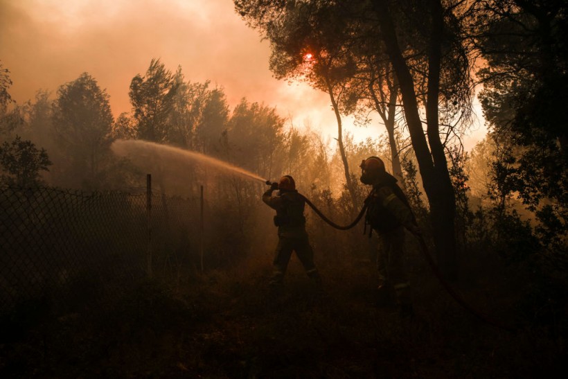 GREECE-WEATHER-WILDFIRES