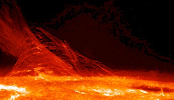 Ancient Solar Flare