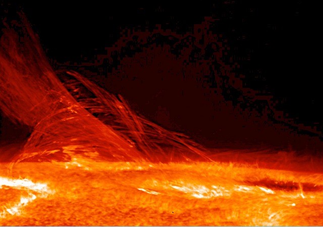 Ancient Solar Flare