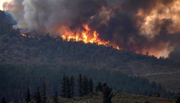 TOPSHOT-MOROCCO-CLIMATE-FIRE