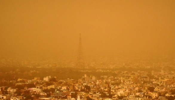 TOPSHOT-INDIA-WEATHER-DUST-STORM