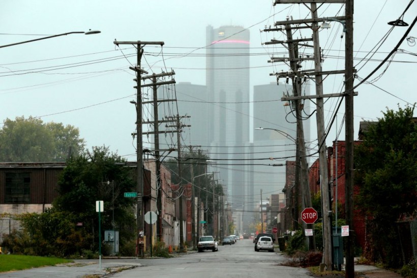 A stock photo of Detroit, Michigan