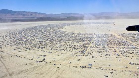 Burning Man Festival Closes Gates as Tropical Storm Hilary Leaves Black Rock Desert in Flood
