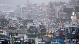 Typhoon Saola reached Taiwan