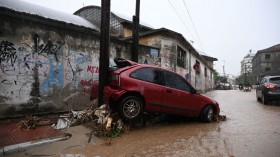 flood in Greece
