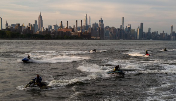  New York under heat advisories.