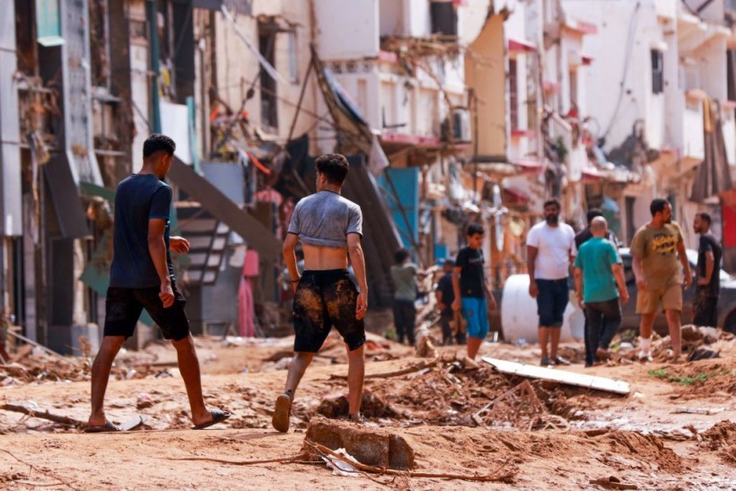 Destruction in Derna