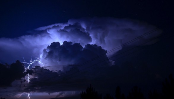 Strange Blue Glow with Lightning Bolts: Warning For Then-Impending Deadly Morocco Earthquake?