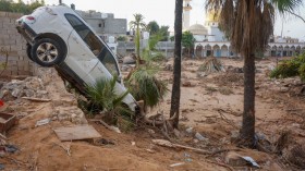 flood-stricken Libya