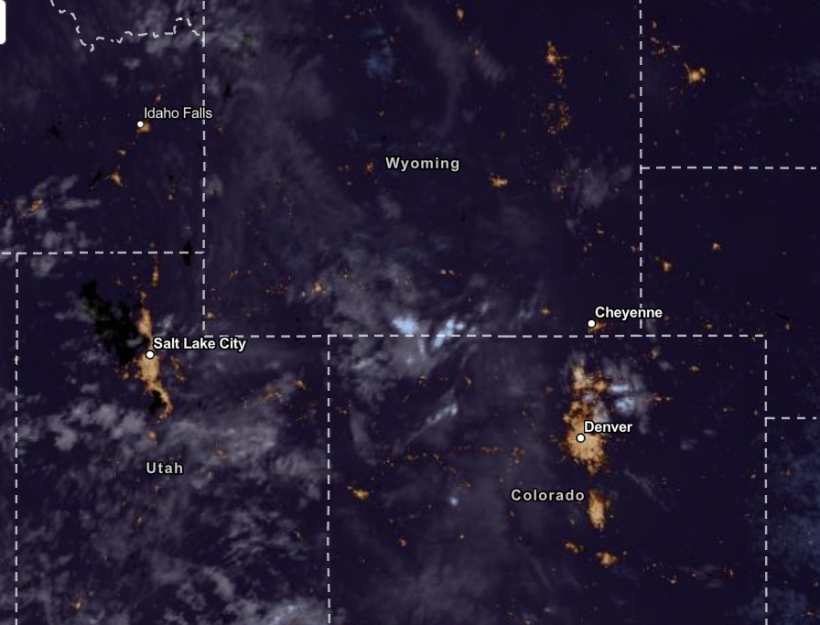 NESDIS via NOAA Satellite View as of September 18, 2023