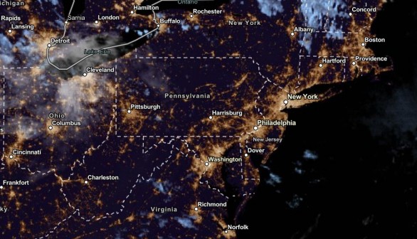  NESDIS via NOAA Satellite View as of September 20, 2023