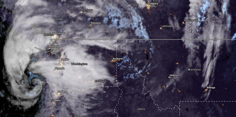 NESDIS via NOAA Satellite View as of September 27, 2023