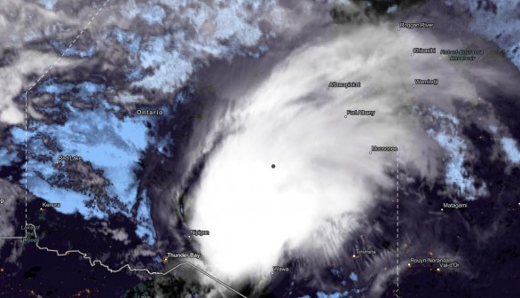 NESDIS via NOAA Satellite View as of October 1, 2023