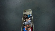 A stock photo of fishermen fishing in Maryland.