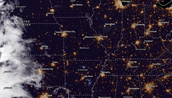 NESDIS via NOAA Satellite View as of October 3, 2023