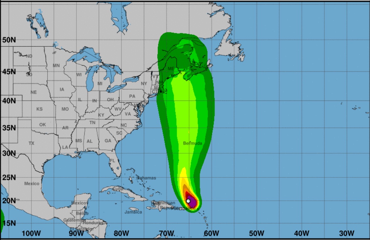 Tropical Storm Philippe Seen To Hit Atlantic Canada With Heavy Rains