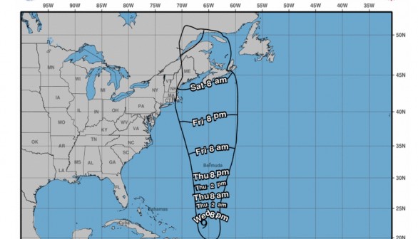 Tropical-Storm-Force Winds of Philippe