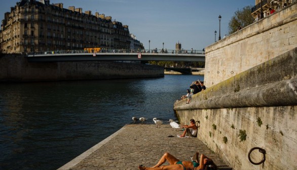 extraordinary heat in France