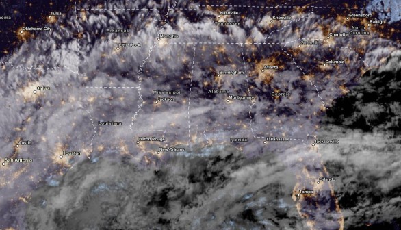 NESDIS via NOAA Satellite View as of October 11, 2023