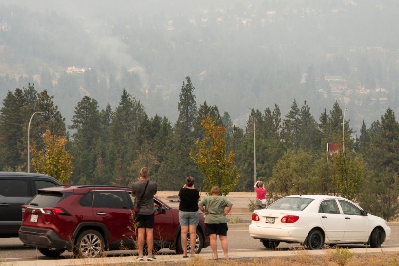 Recent wildfires in British Columbia