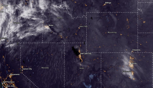 NESDIS via NOAA Satellite View as of October 16, 2023