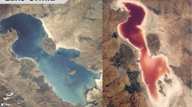 Lake Urmia: Middle East's Largest Lake Shrinks Into Salt Flat Following Droughts, Agriculture