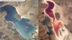 Lake Urmia: Middle East's Largest Lake Shrinks Into Salt Flat Following Droughts, Agriculture