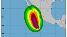 Tropical-Storm-Force Winds of Norma