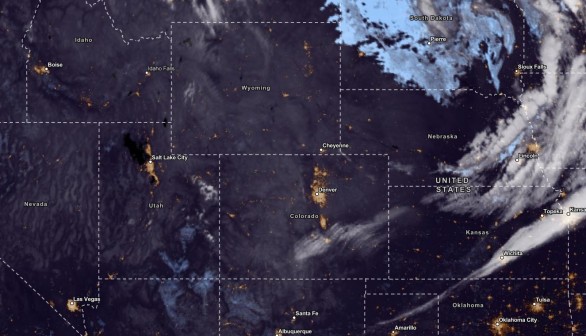 NESDIS via NOAA Satellite View as of October 19, 2023