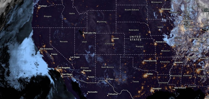 NESDIS via NOAA Satellite View as of October 20, 2023