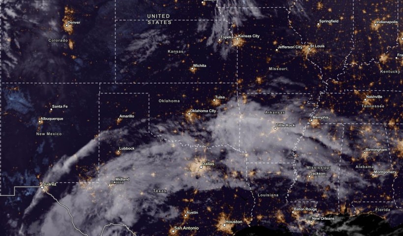 NESDIS via NOAA Satellite View as of October 23, 2023